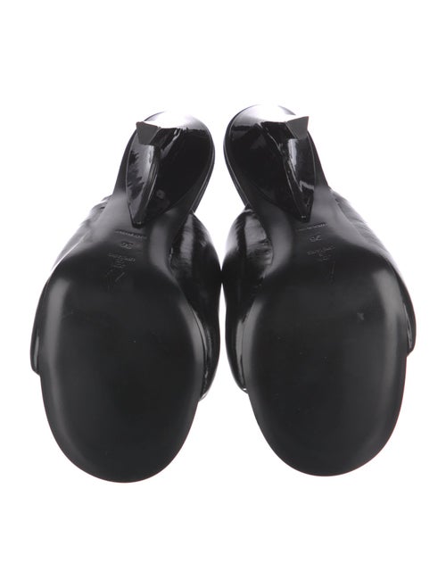 Attico Patent Leather Slides