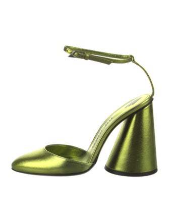 Attico Leather D'Orsay Pumps