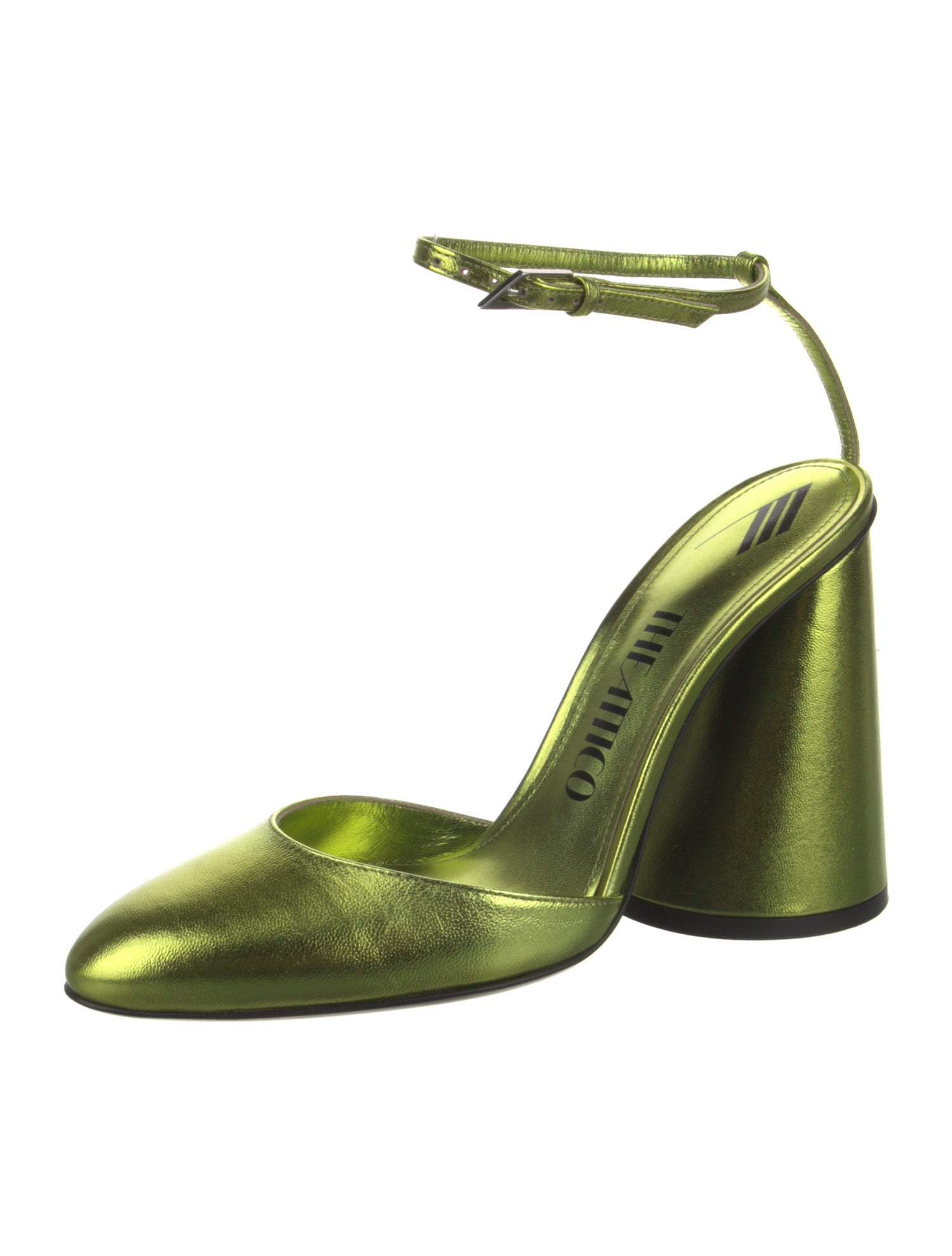 Attico Leather D'Orsay Pumps