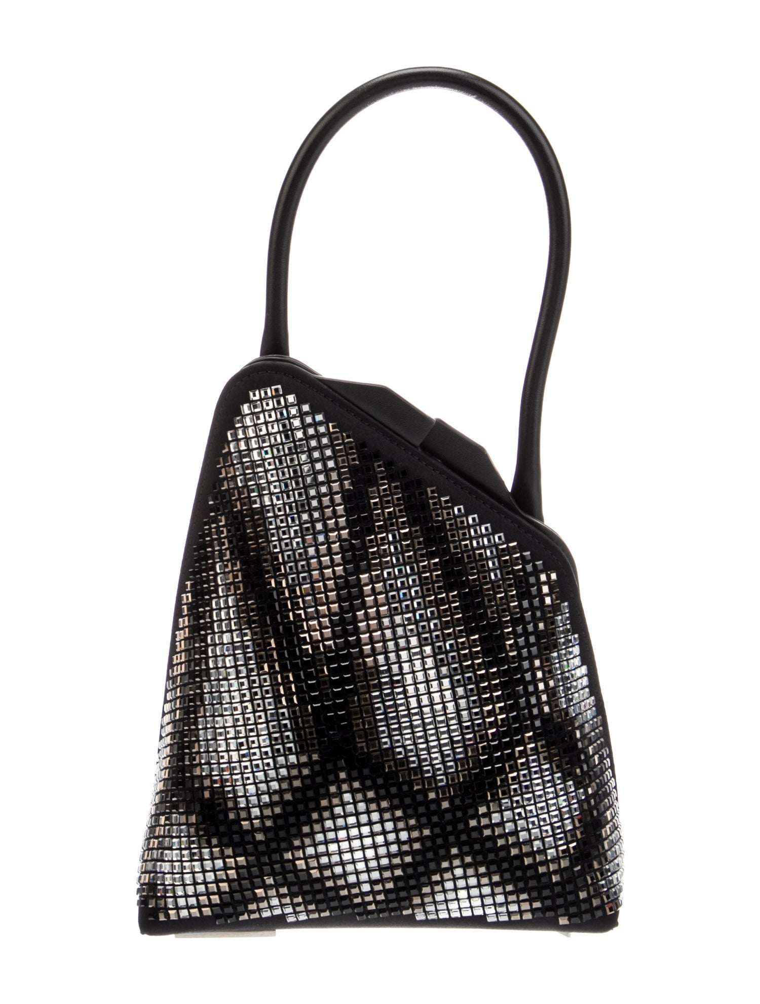 Attico Leather Top Handle Bag