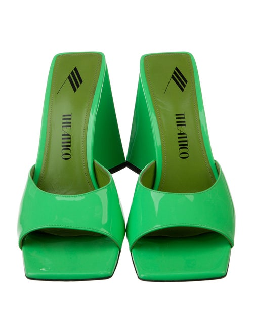 Attico Patent Leather Slides