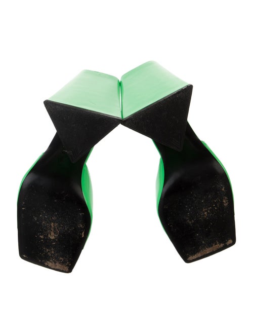 Attico Patent Leather Slides