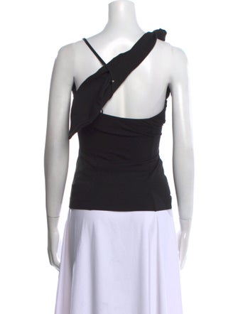 Attico V-Neck Sleeveless Top