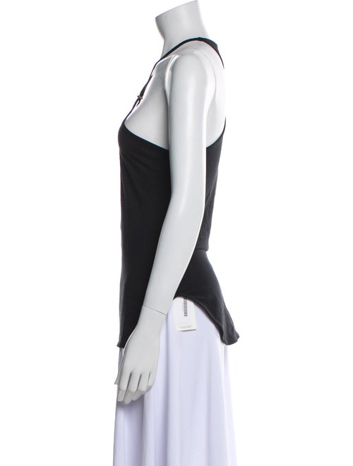 Attico V-Neck Sleeveless Top