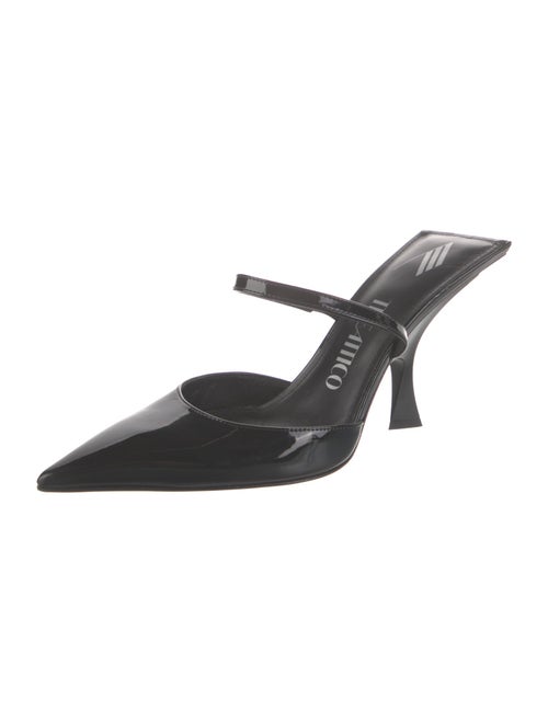 Attico Patent Leather Mules
