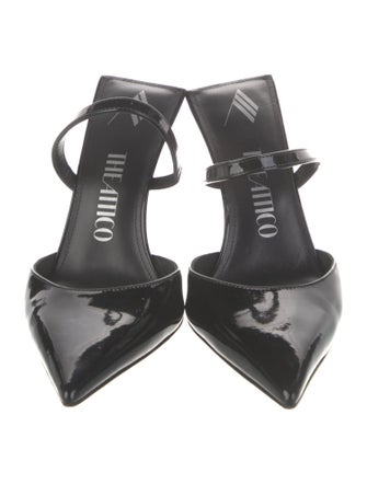 Attico Patent Leather Mules