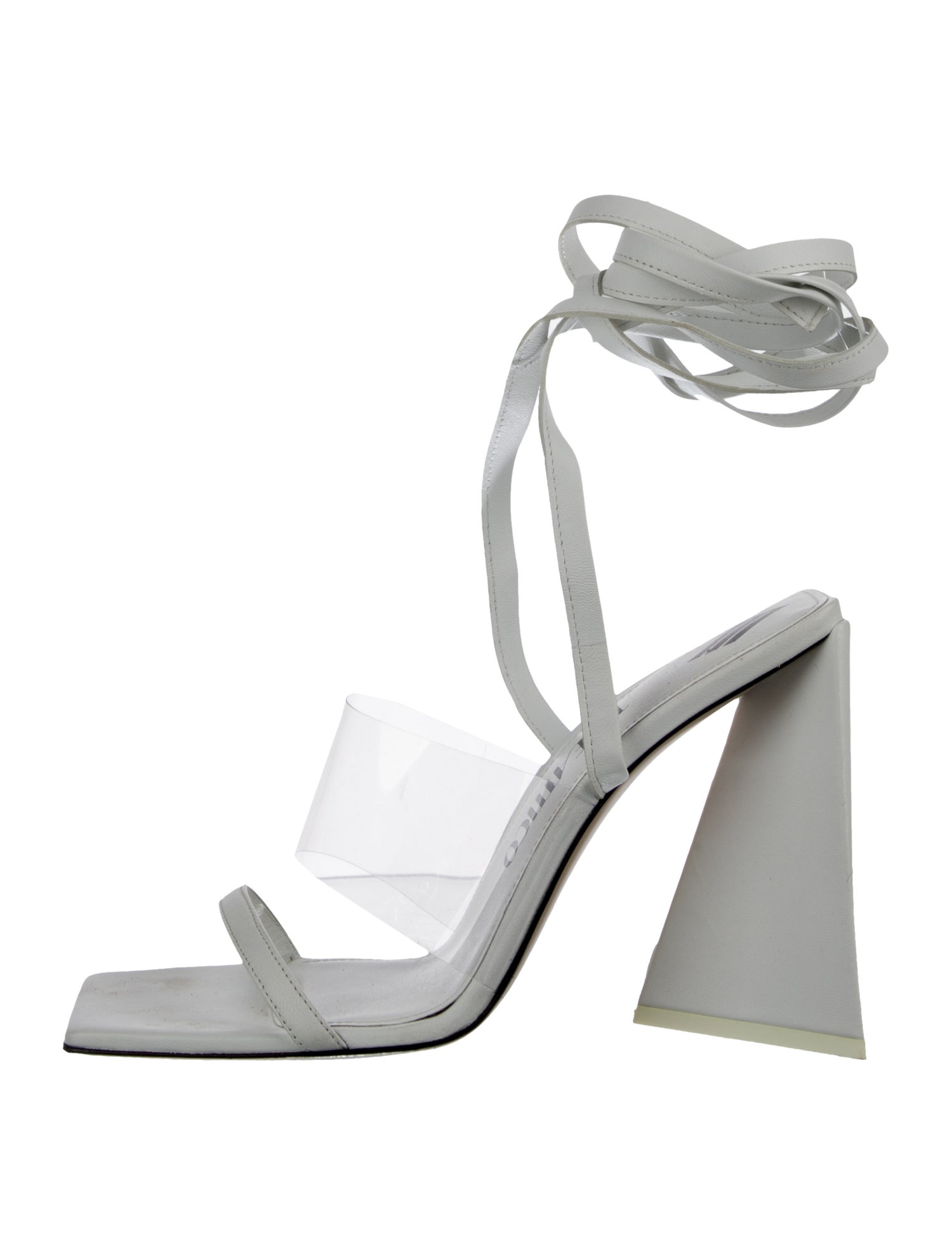 Attico Leather Sandals