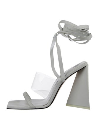 Attico Leather Sandals