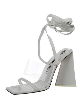 Attico Leather Sandals