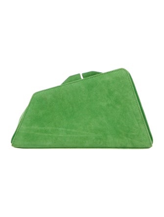 Attico Suede Clutch