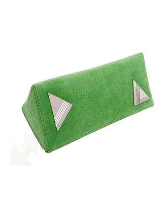 Attico Suede Clutch