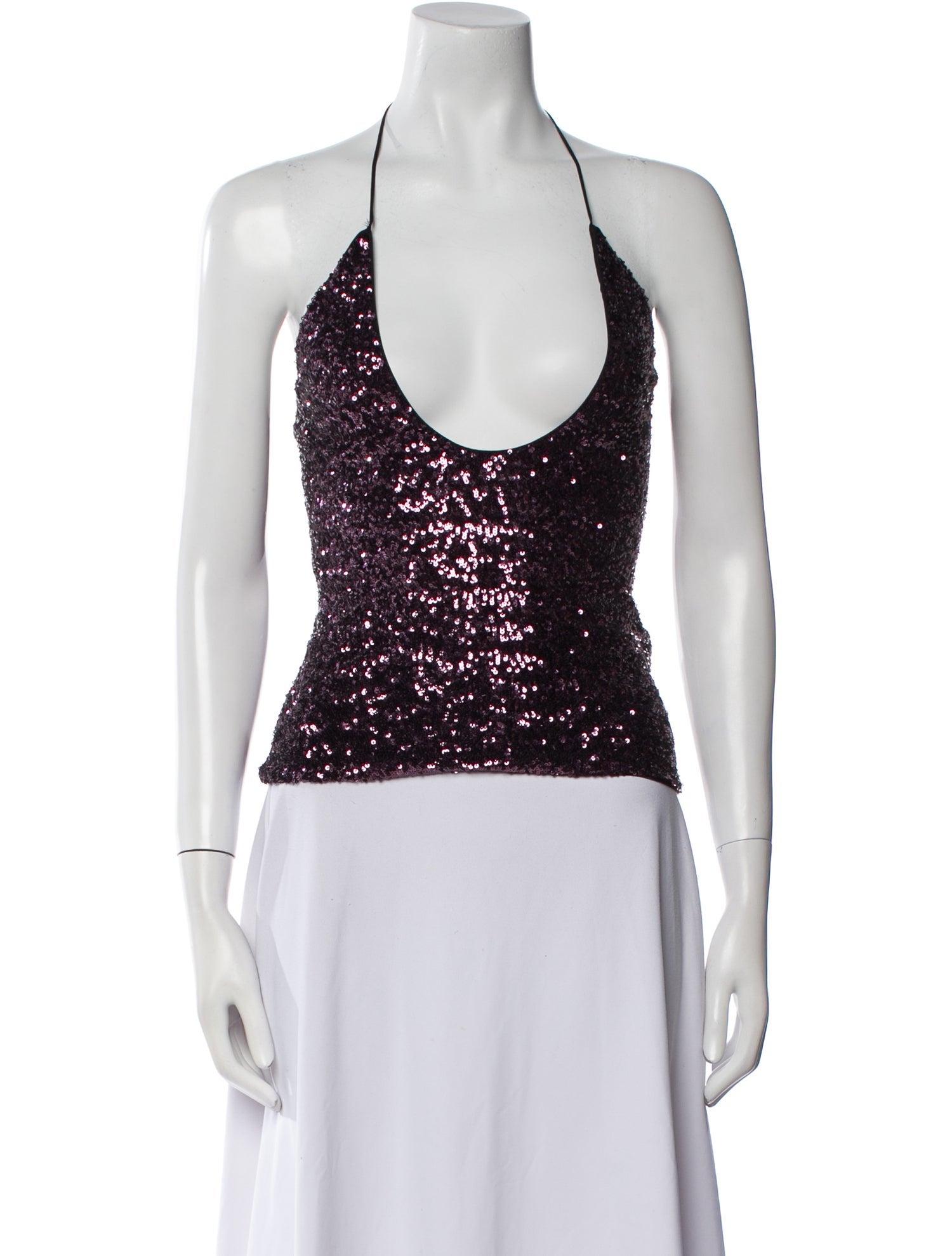 Attico Halterneck Sleeveless Top w/ Tags