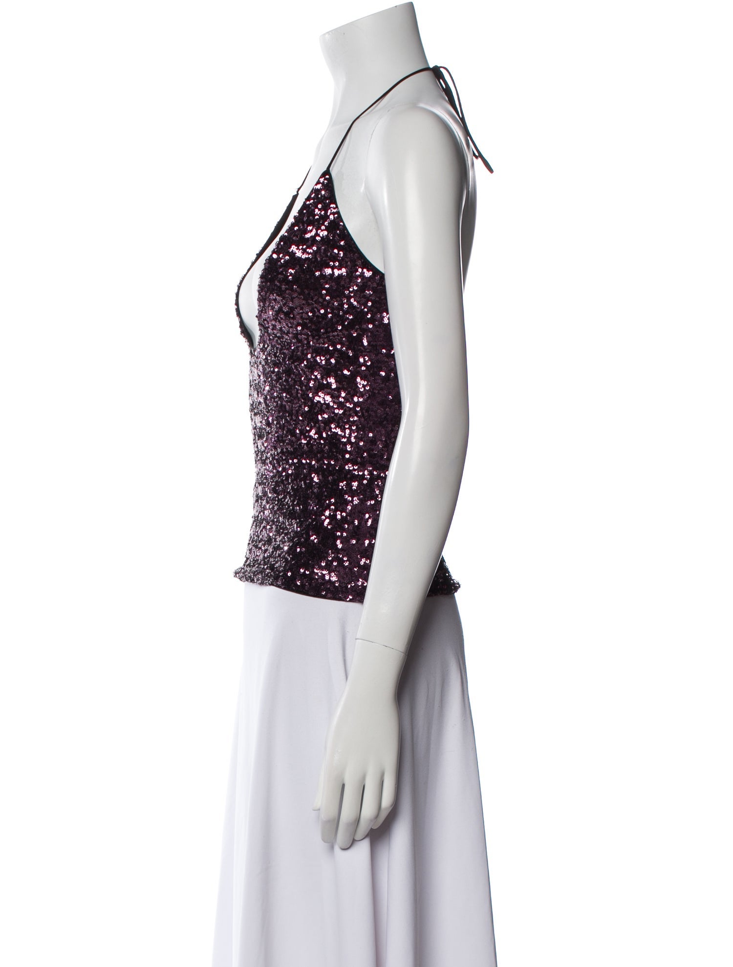 Attico Halterneck Sleeveless Top w/ Tags