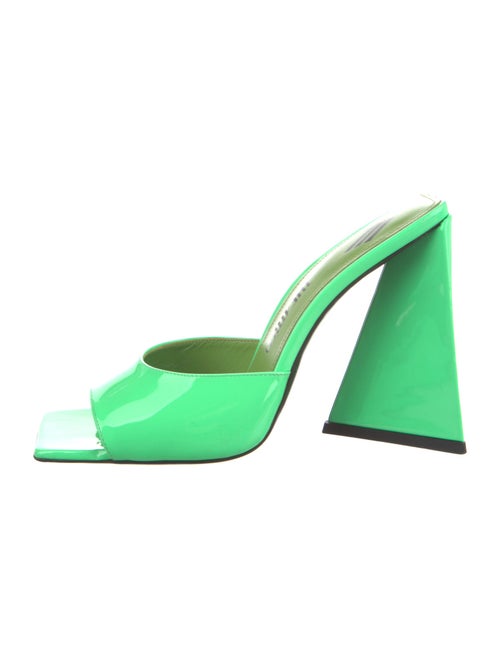 Attico Patent Leather Slides