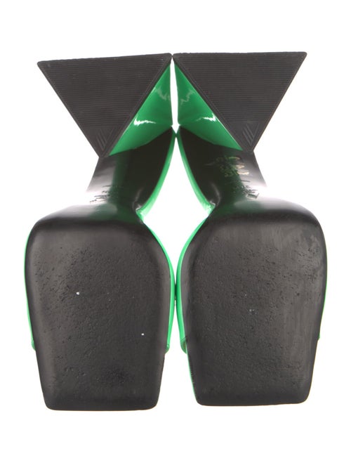 Attico Patent Leather Slides