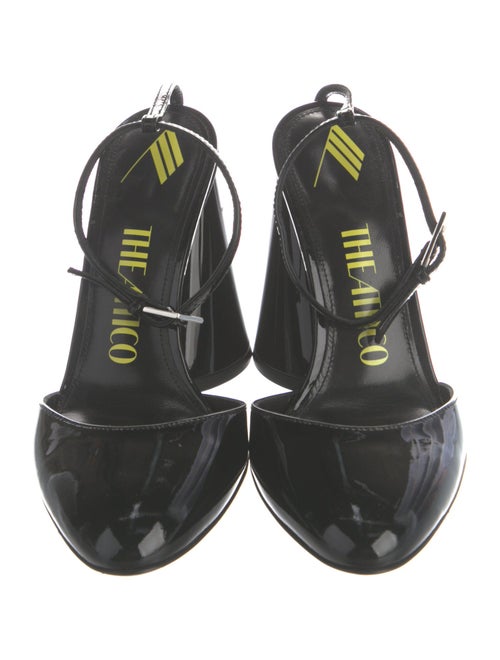 Attico Patent Leather Mules