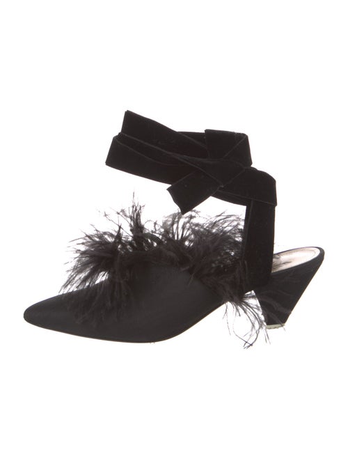 Attico Suede Mules