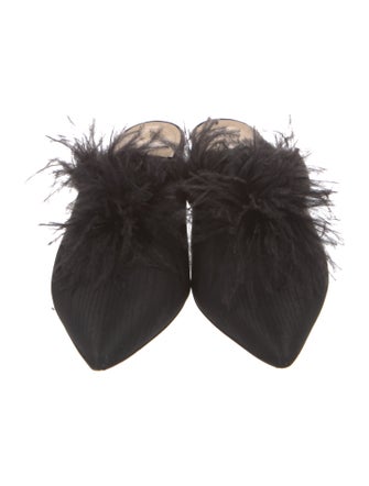 Attico Suede Mules