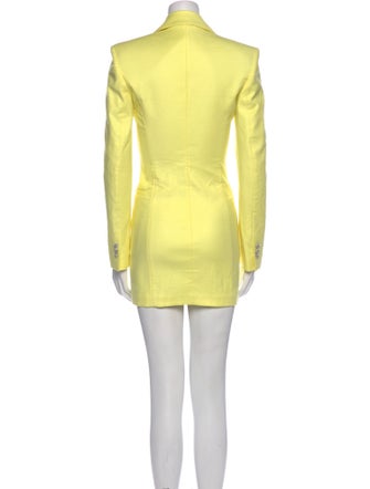 Attico V-Neck Mini Dress