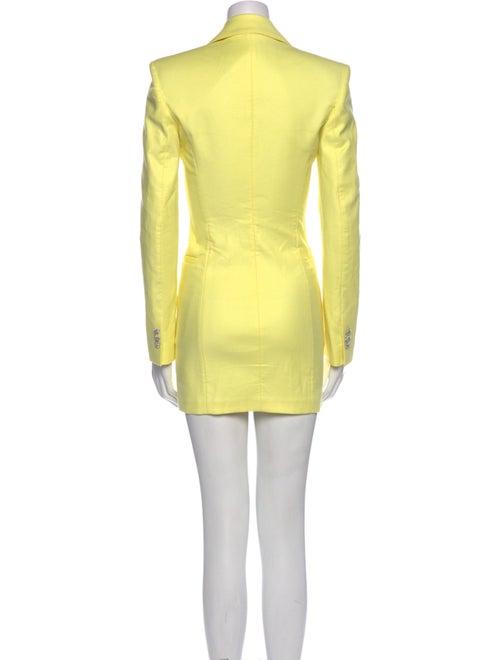 Attico V-Neck Mini Dress