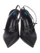 Attico Leather Slingback Pumps