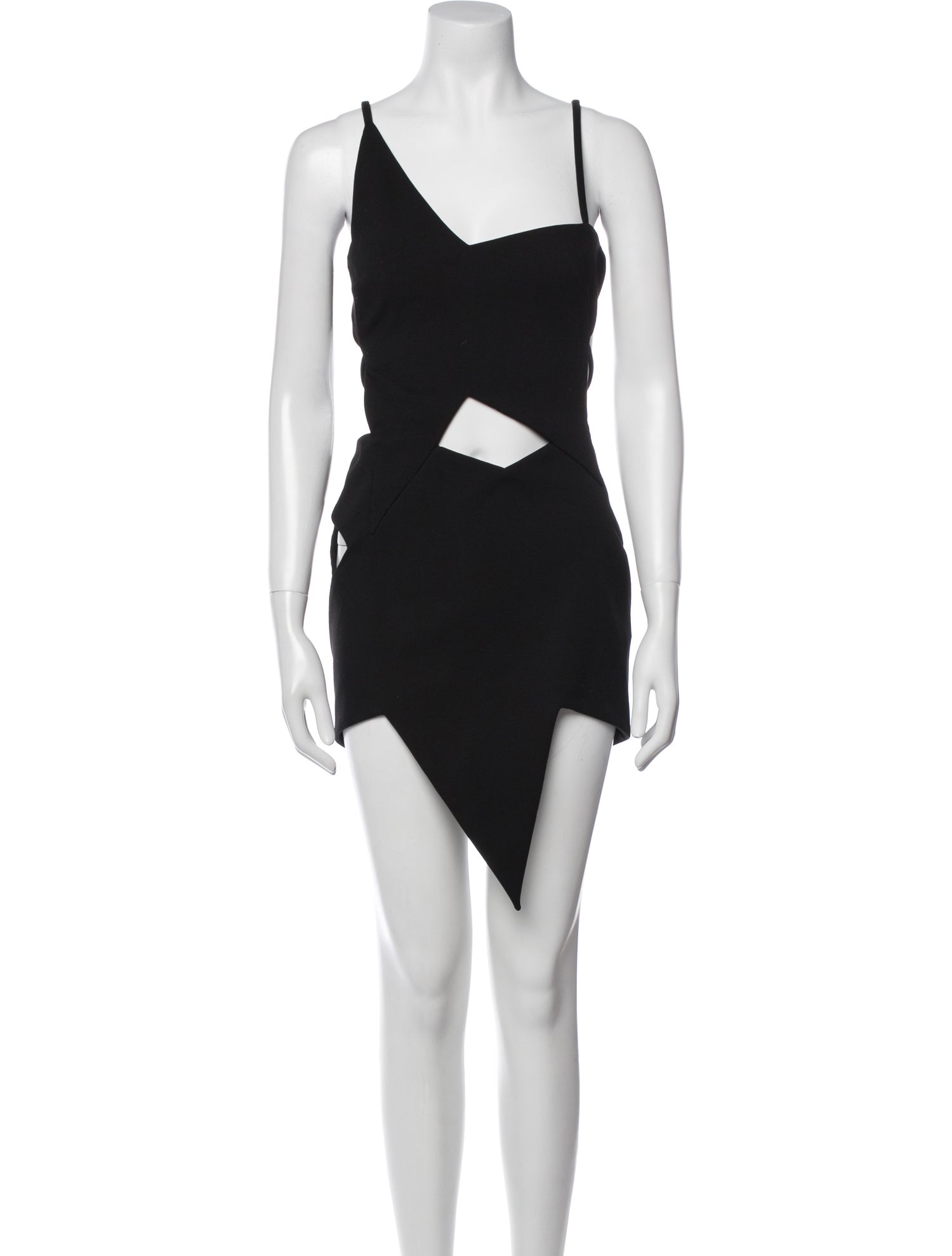 Attico Square Neckline Mini Dress w/ Tags