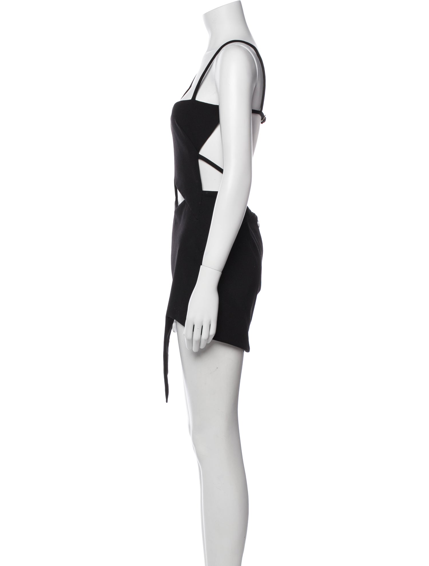 Attico Square Neckline Mini Dress w/ Tags