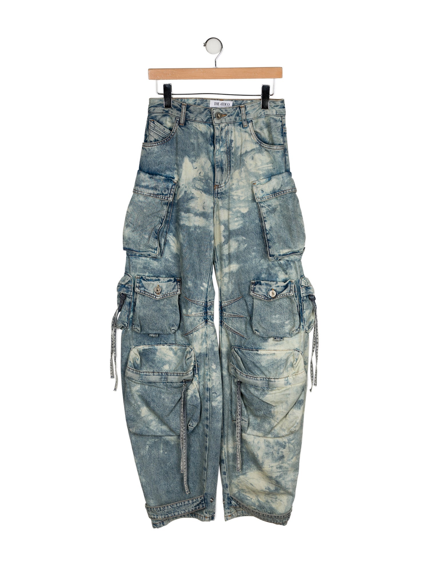 Attico 2024 Straight Leg Jeans