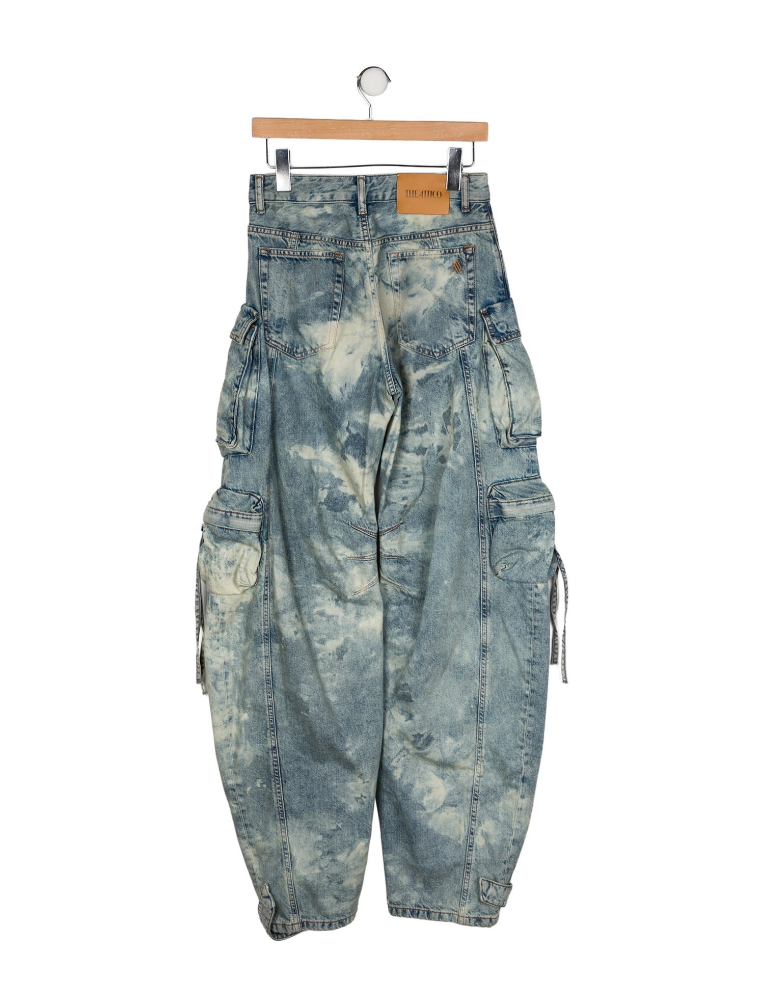 Attico 2024 Straight Leg Jeans