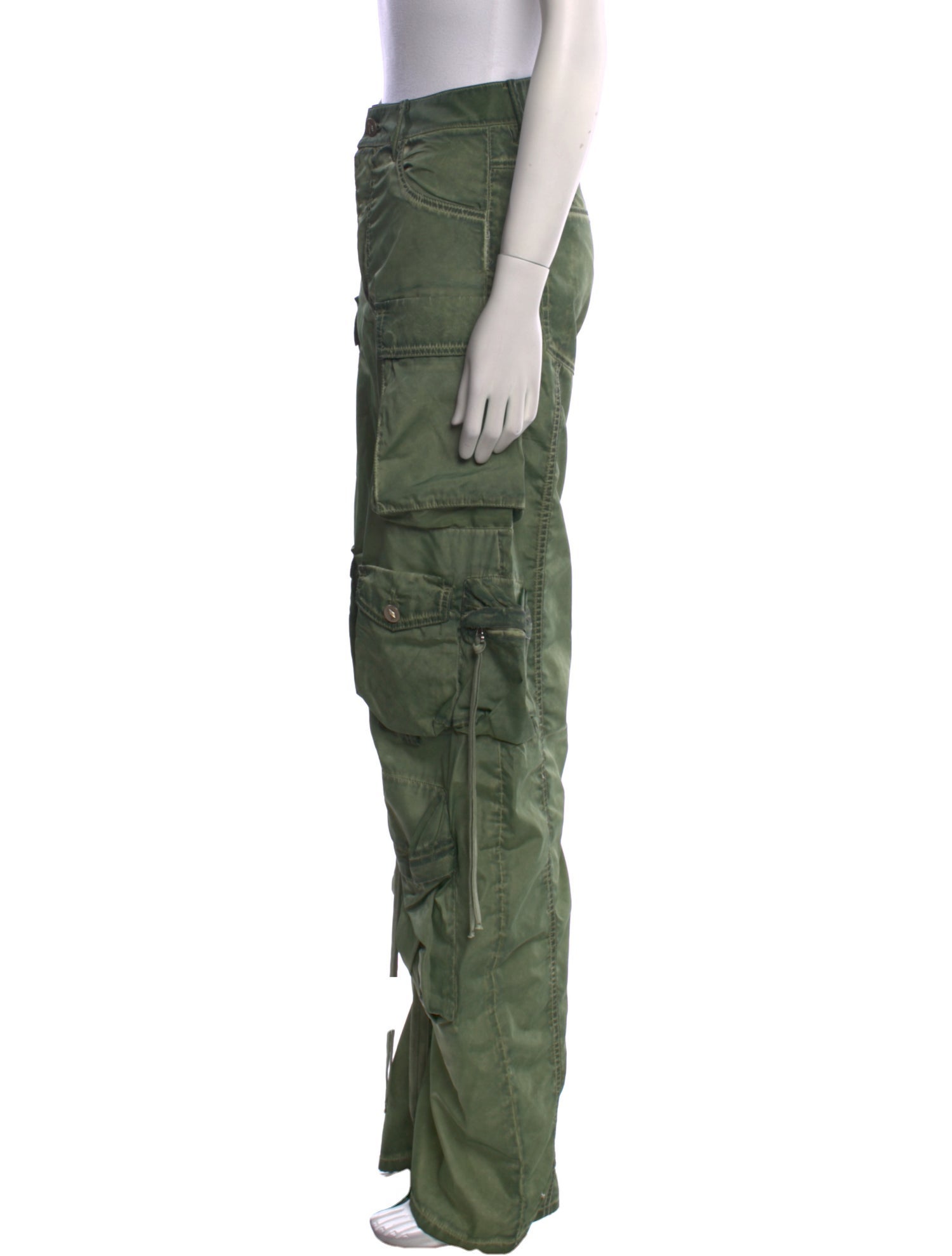 Attico Straight Leg Pants