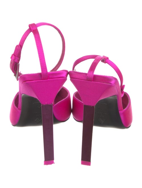 Attico Satin D'Orsay Pumps