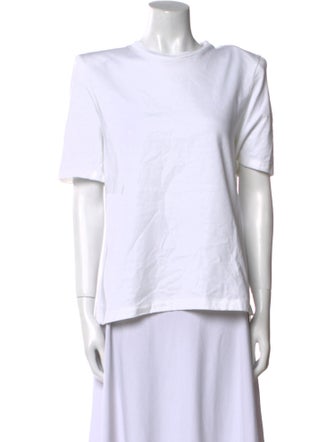 Attico Crew Neck Short Sleeve T-Shirt