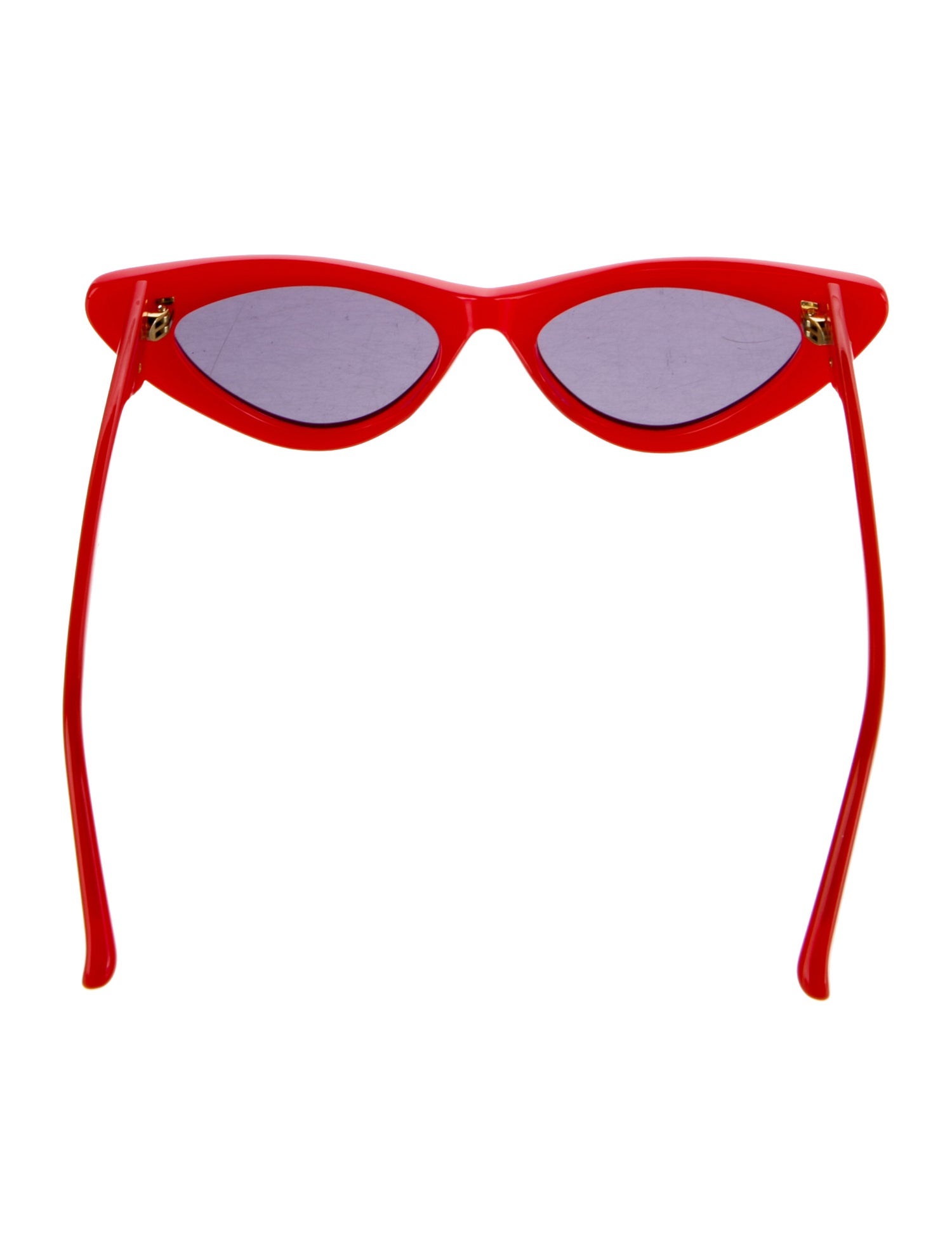 The Attico x Linda Farrow Cat-Eye Tinted Sunglasses