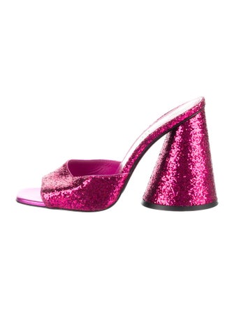 Attico Glitter Glitter Accents Slides