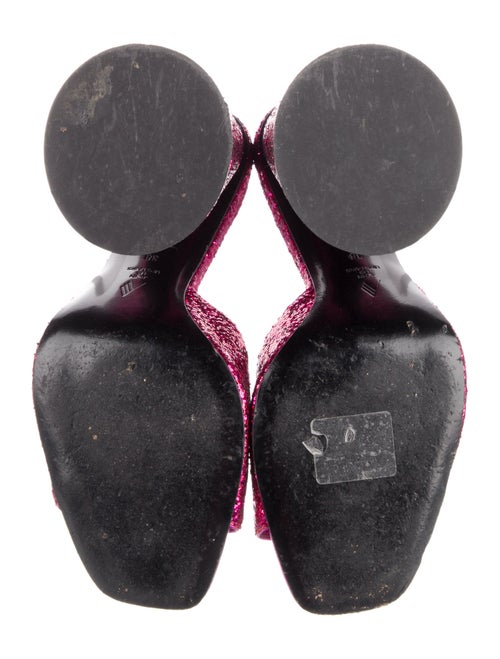 Attico Glitter Glitter Accents Slides