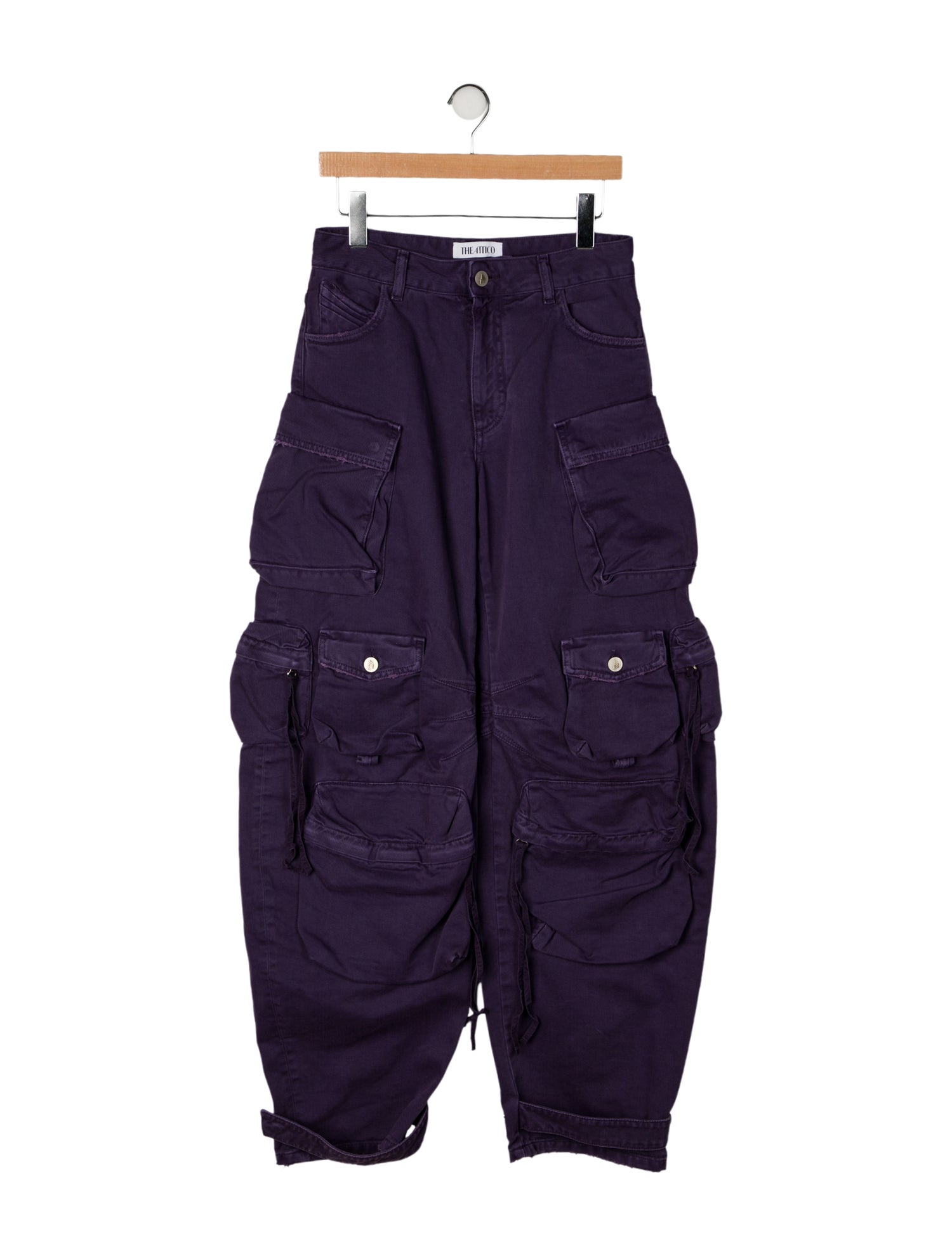 Attico Straight Leg Pants