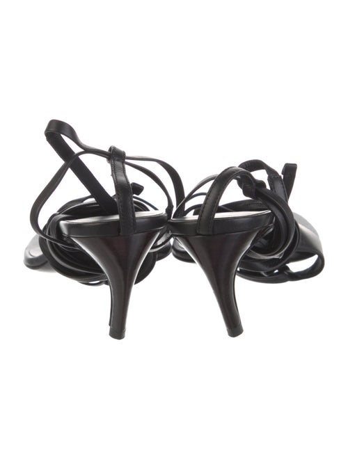 Attico Leather Gladiator Sandals