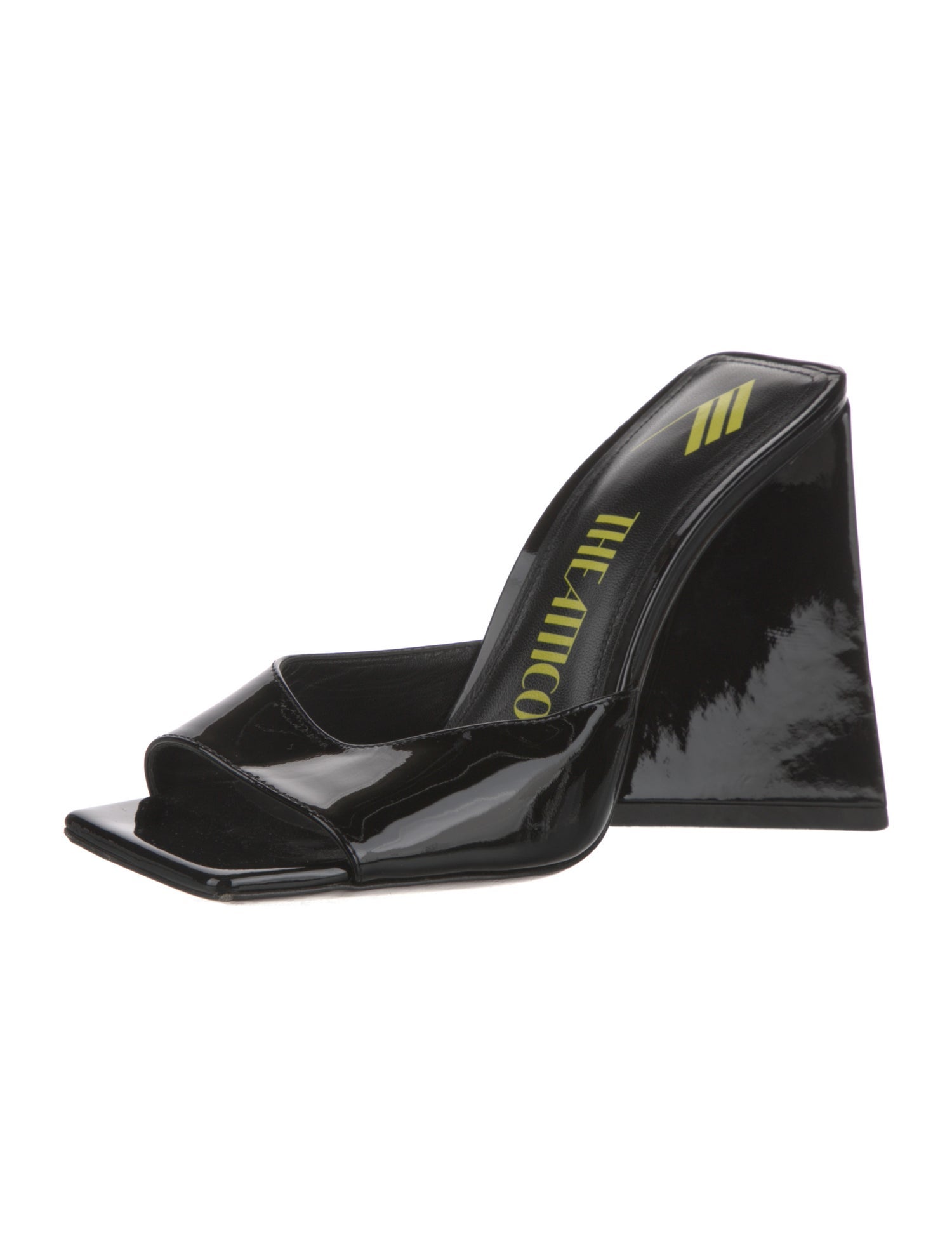 Attico Patent Leather Sandals