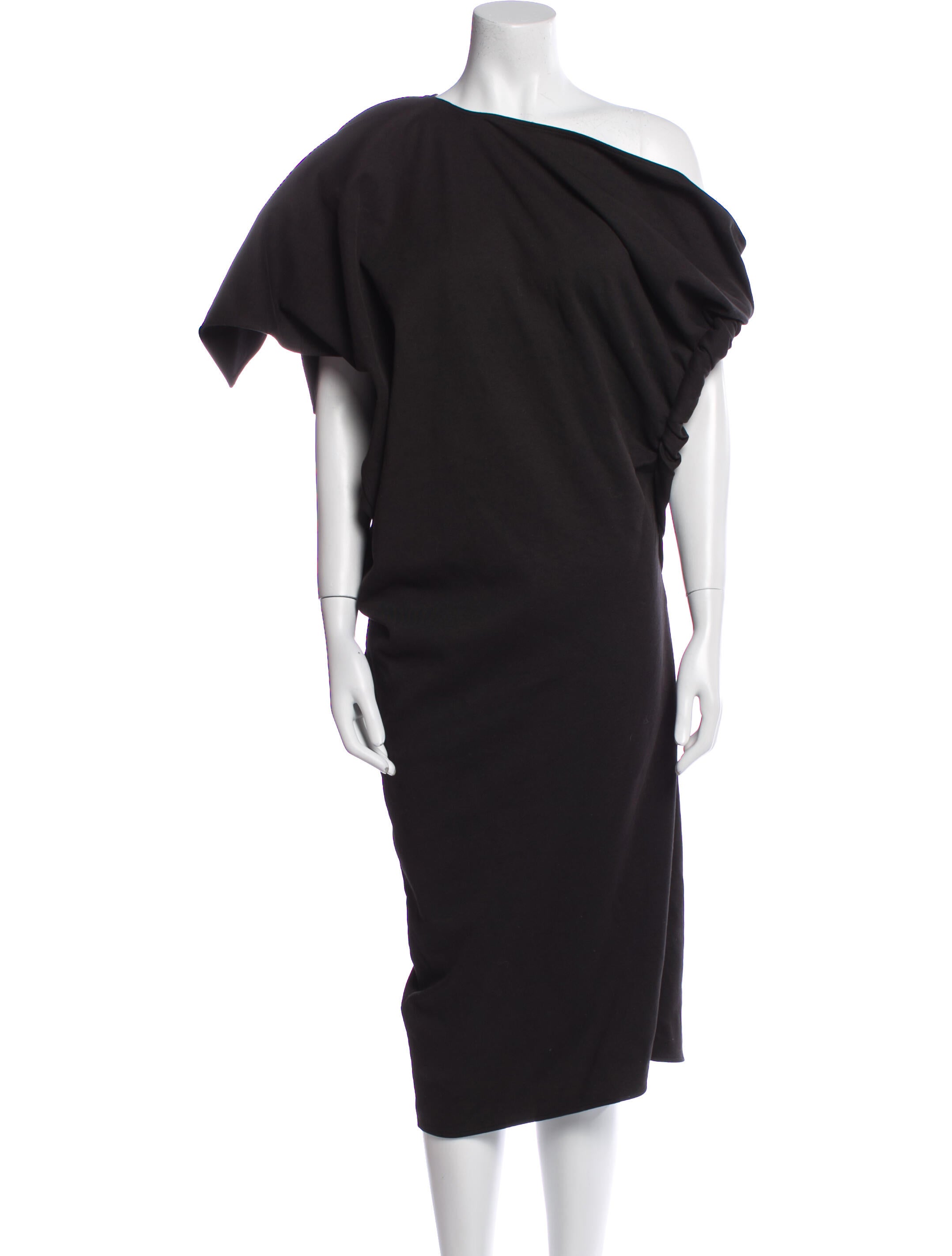 Attico One-Shoulder Midi Length Dress w/ Tags