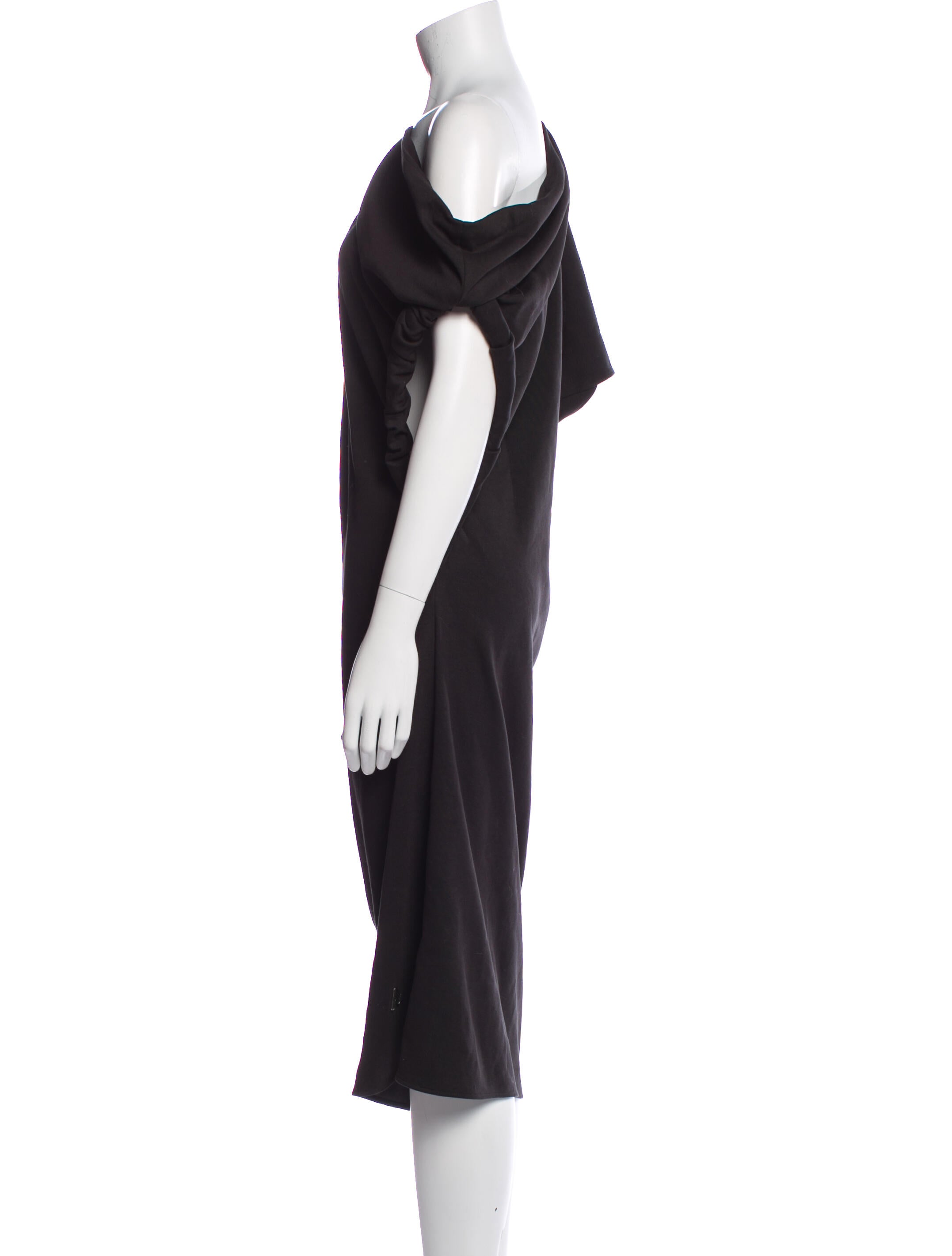 Attico One-Shoulder Midi Length Dress w/ Tags