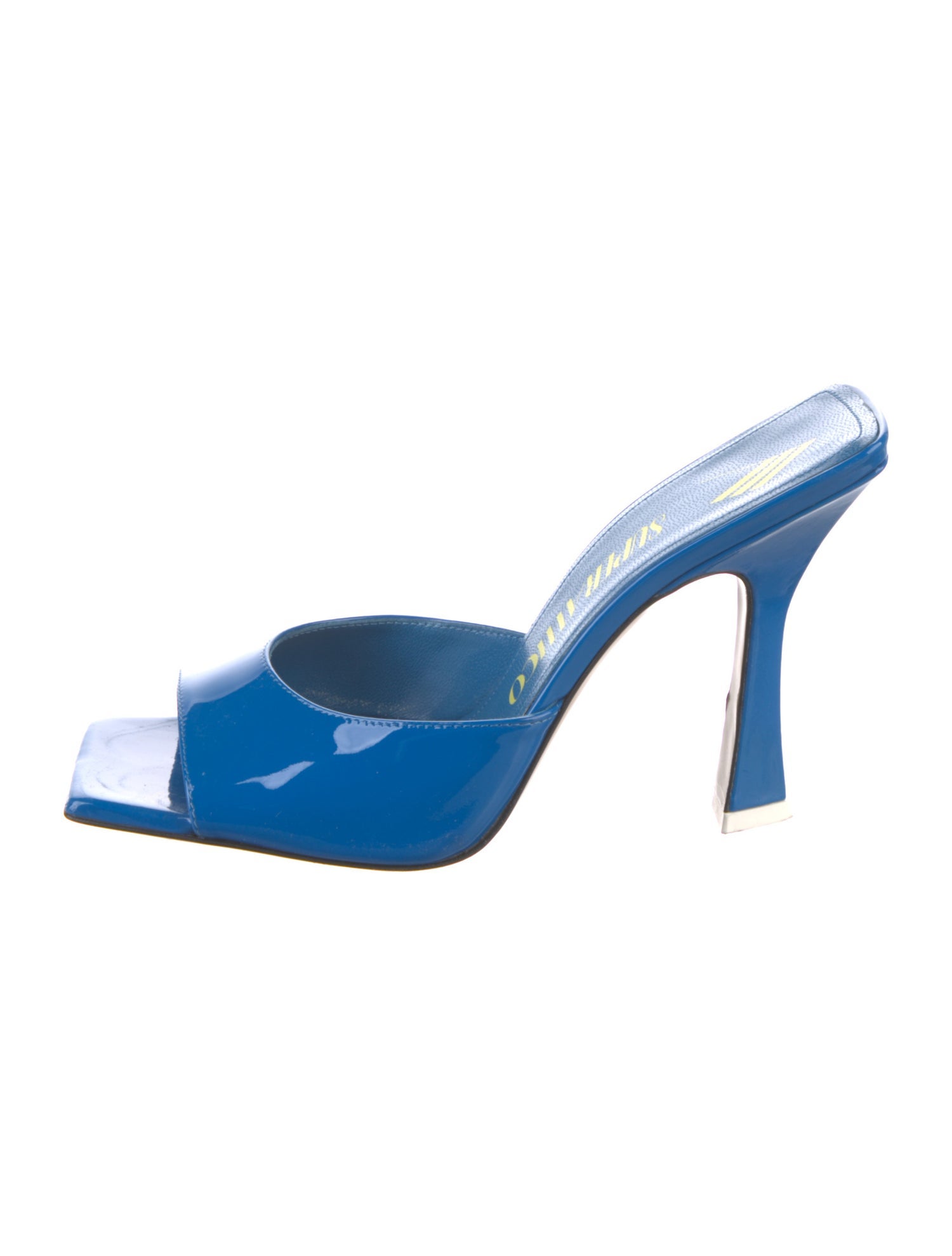 Attico Patent Leather Slides