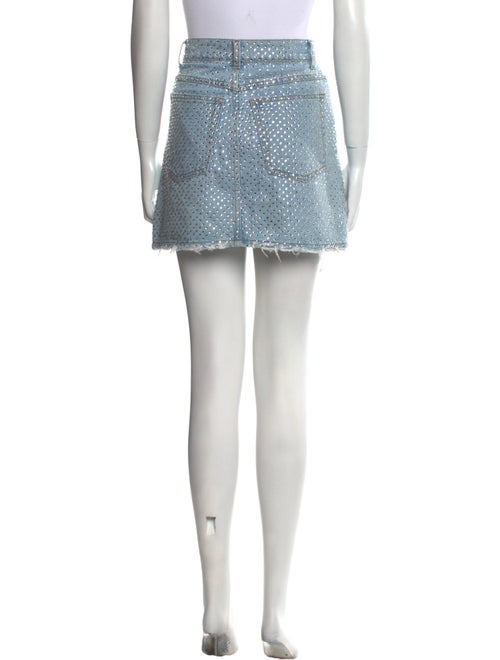 Attico Studded Accents Mini Skirt