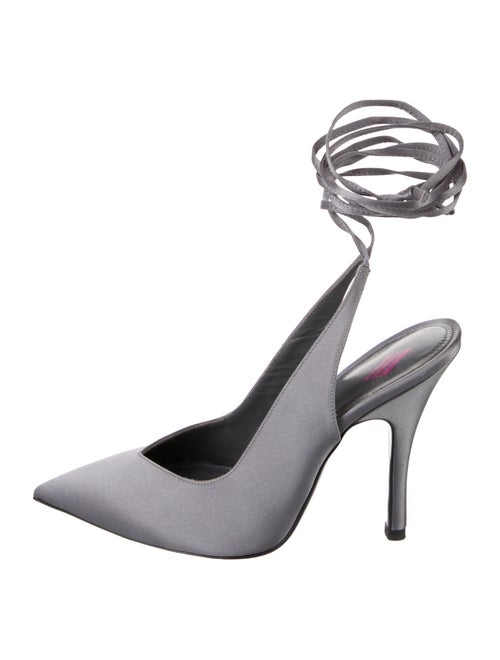 Attico Satin Slingback Pumps