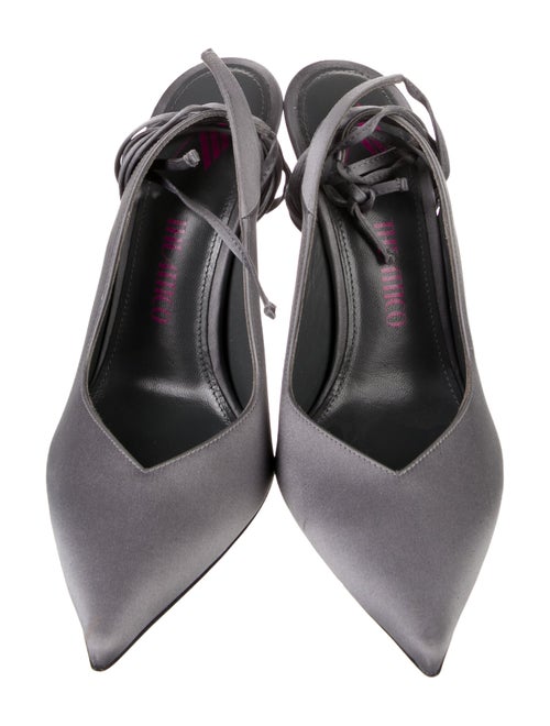 Attico Satin Slingback Pumps
