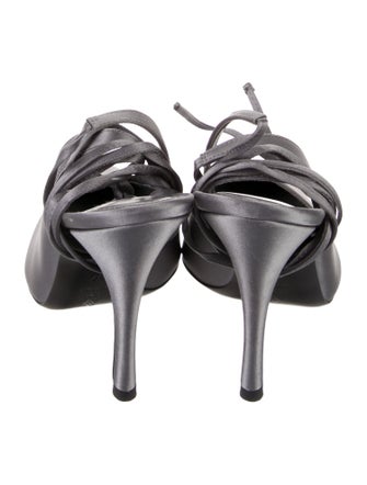 Attico Satin Slingback Pumps