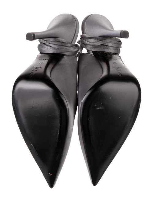 Attico Satin Slingback Pumps