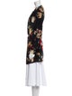 Attico Floral Print Mini Dress