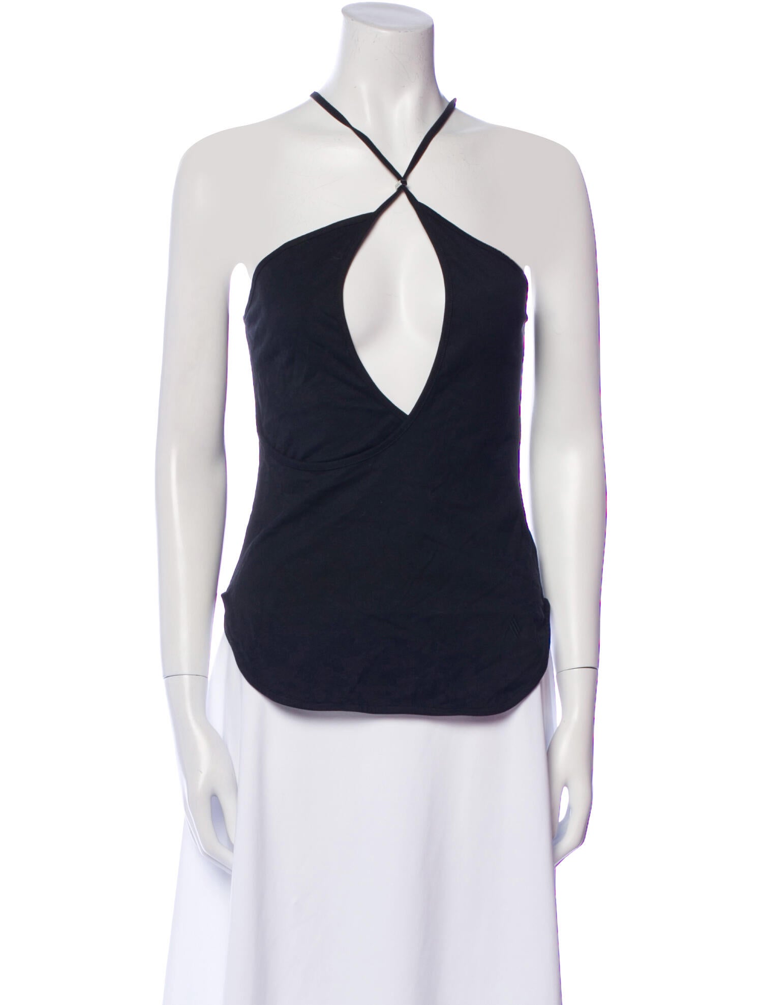 Attico Halterneck Sleeveless Top