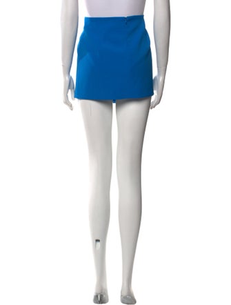 Attico Pleated Accents Mini Skirt