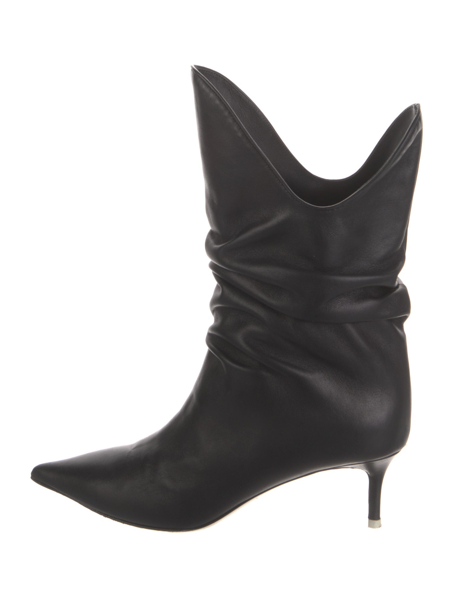 Attico Leather Boots